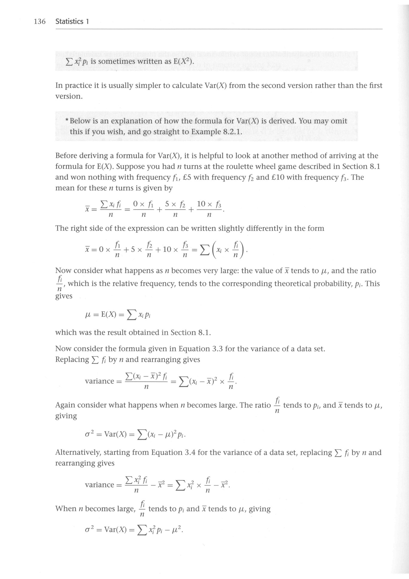 Cambridge Statistics